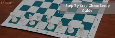 The chess board setup is very easy. Chess Setup Step By Step Guide Kaoori Chess Best Online Store