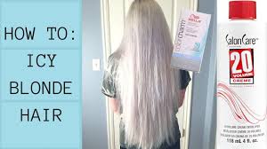 Purple toners work best for blondes, keeping your highlights looking salon fresh by reducing yellow i have platinum blonde hair and the colour needs some serious management. How I Get Icy Blonde Hair At Home Super Cringey Tbh Youtube