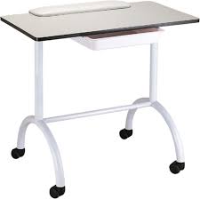 portable manicure table station roll