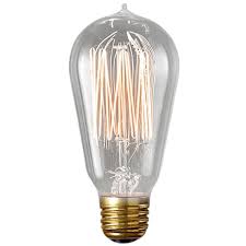 40 Watt Vintage Edison Light Bulb Smoke Shades Of Light