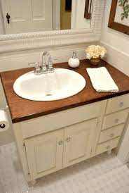 Wood Bathroom Countertop Plans