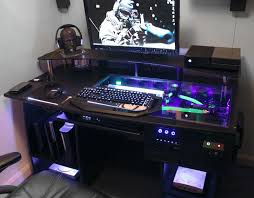 We really recommend you to hack or remodel your current desk if you already have any, and it is so much easier to do so than building it from. Custom Gaming Desk Ideas Novocom Top