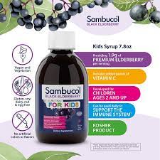 sambucol black elderberry syrup for
