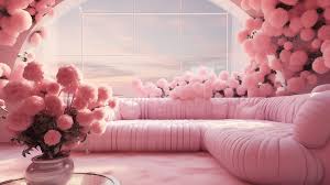 pink aesthetic dreamy room hd wallpaper