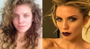 are unrecognizable without makeup