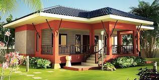Single Storey House Design Philippines gambar png