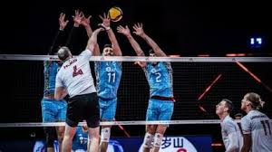 What is the dictionary definition of a volley? Voley Argentina Perdio Ante Canada Tyc Sports