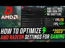 optimize amd radeon settings for gaming