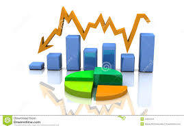 Business Graph Chart Diagram Bar Stock Illustration