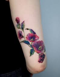 64 inspiring flower tattoos to come up