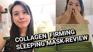 yfuveoy collagen firming sleeping mask