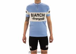 Classic Wool Jersey Bianchi Campagnolo Team