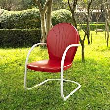 Retro Outdoor Metal Chair Uv Weather