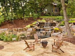 In designing the yard, you don't need to be confused with the size. 25 Pond Waterfall Designs And Ideas