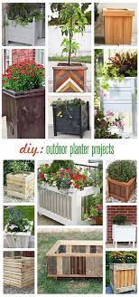 Buy Or Diy Outdoor Square Planters