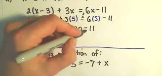 Solve Linear Equations In Algebra