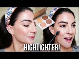 how to apply highlighter you