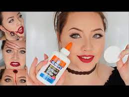 throat makeup tutorial latex free