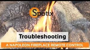 napoleon fireplace remote control