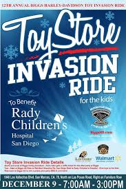 Toy Store Invasion To Benefit Radys Children Hospital San