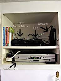 how to hide your cable box system