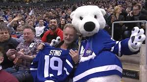 Her equivalent character in the special manga is blue (or green in english).'=. Sting Attends Leafs Game Nhl Com