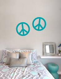 Chunky Peace Sign Sticker Decal
