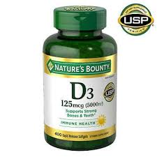 Note that this vitamin d supplement is recommended for adults only. Nature S Bounty Vitamin D3 125 Mcg 400 Softgels Costco