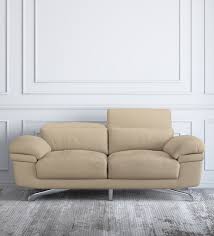 Buy Philly Leather 2 Seater Sofas In