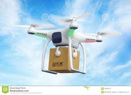 delivery drone stock photo image of