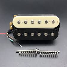 For Electric Guitar Neck Pickup Humbucker Springs Zebra Color Accessories |  eBay