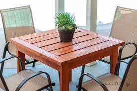 Diy Outdoor Table Outdoor Dining Table