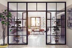 Glass Doors Interior Glass Partition