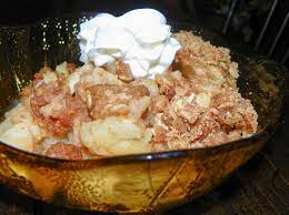 pered chef style apple crisp for