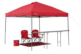 Ozark Trail 10 X 10 Lighted Tailgate Instant Canopy Combo