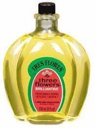Olive oil works, too, but has more odor than coconut. Tres Flores Three Flowers Brilliantine Liquid Hair Oil 4 Oz By Three Flowers Buy Online In Bahamas At Desertcart 40850669