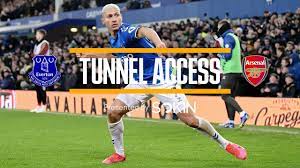 INCREDIBLE GOODISON SCENES AFTER DRAMATIC TURNAROUND! | TUNNEL ACCESS:  EVERTON V ARSENAL WITH SOKIN - YouTube