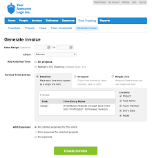 How Do I Generate An Invoice From Tracked Time Freshbooks