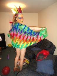 parrot fancy dress feathery fun an