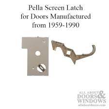 Pella Latch Lock Housing Screen Door
