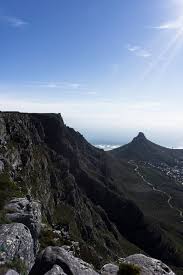 hiking the table mountain in cape town
