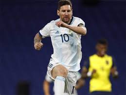 Diego maradona is pictured passing the ball around with lionel messi at the 2010 world cup 2 messi was warming up with his iconic manager the video has emerged just two months after maradona's. Messi Messi Penalty Gives Argentina A Winning Start In World Cup Qualifiers Football News Times Of India