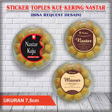 Cari produk stiker & label lainnya di tokopedia. Stiker Toples Kue Kering Nastar Bebas Desain Shopee Indonesia