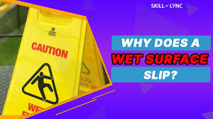 why does a wet floor slip skill lync