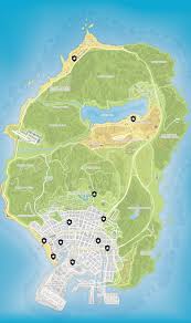all 11 police stations in gta 5 map