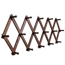Accordion Wall Hanger With Wooden Wall