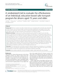 Pdf A Randomized Trial To Evaluate The Effectiveness Of An