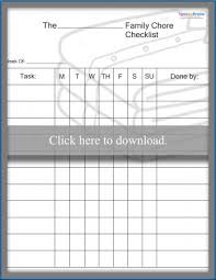 Creating And Using Family Chore Charts Lovetoknow