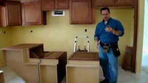 how to install base cabinets part 1 of