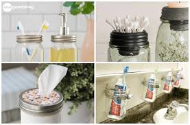 This decoration is the perfect way to set the mood with led torches that glow and animate in any color. 10 Ways That Mason Jars Make The Best Bathroom Storage